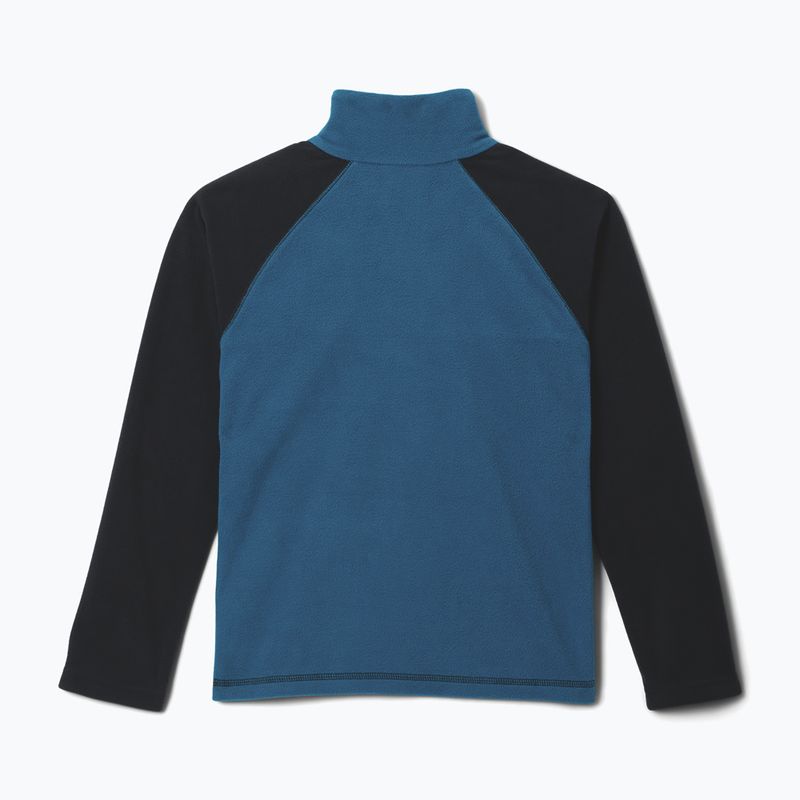 Vaikiškas flisinis džemperis Columbia Glacial Half Zip phoenix blue/black 2