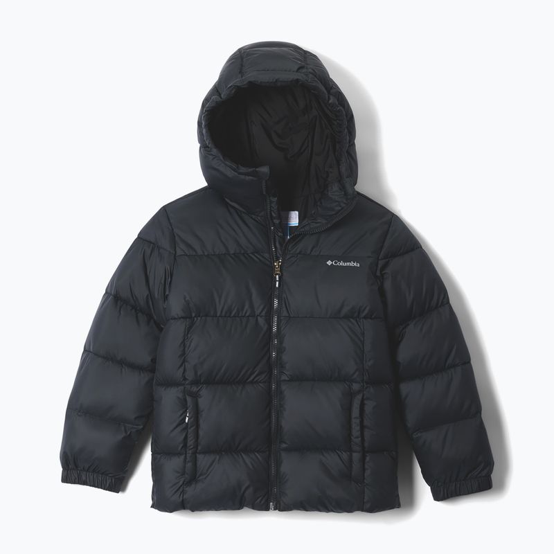 Šilta striukė vaikams Columbia Puffect Hooded Black