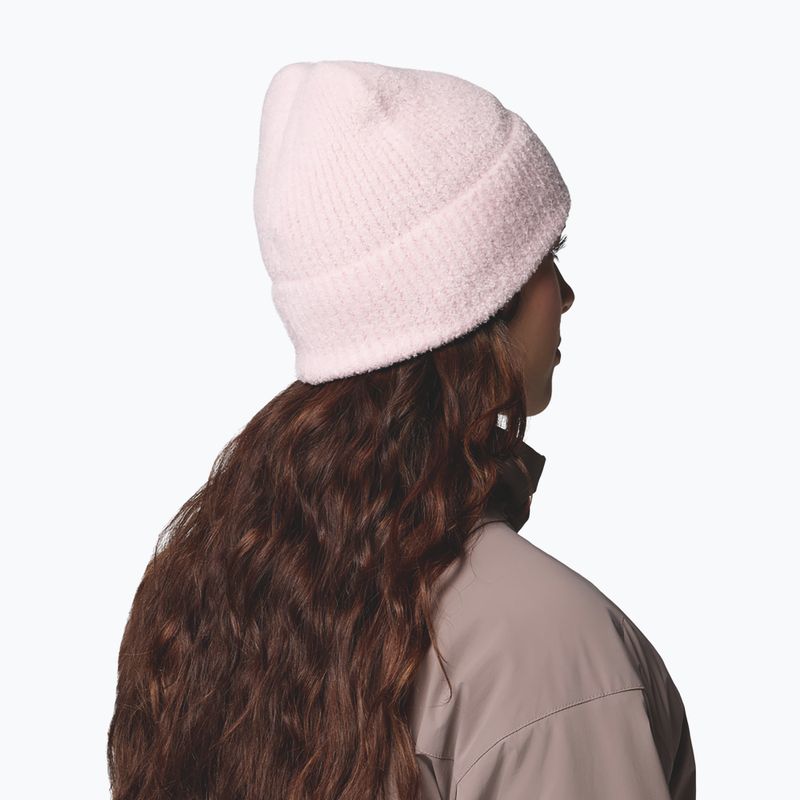 Žieminė moteriška kepurė Columbia CSC Luxe Cuffed Beanie mineral pink 3