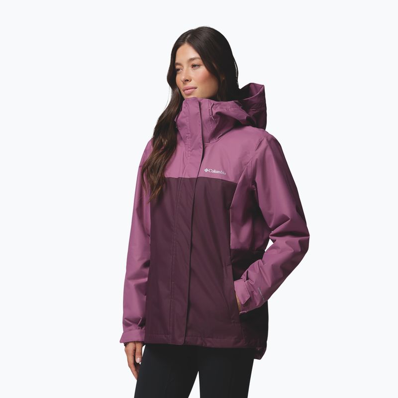 Moteriška 3‑in‑1 striukė Columbia Hikebound II Interchange antique mauve/moonvista 6