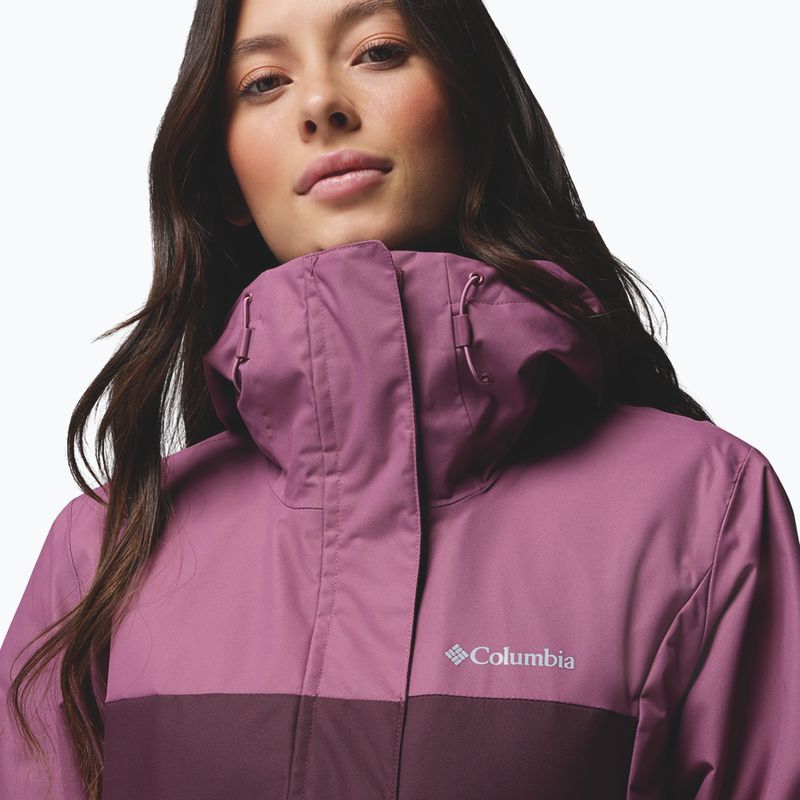 Moteriška 3‑in‑1 striukė Columbia Hikebound II Interchange antique mauve/moonvista 7