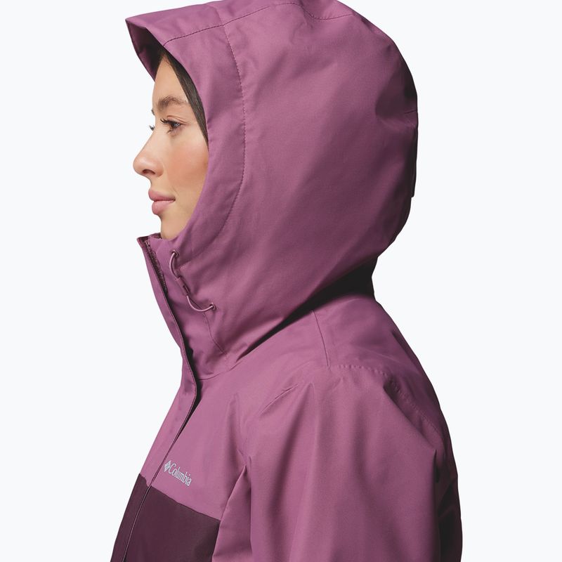 Moteriška 3‑in‑1 striukė Columbia Hikebound II Interchange antique mauve/moonvista 10