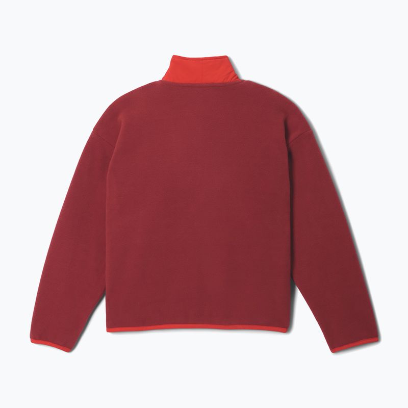 Vaikiškas flisinis džemperis Columbia Sequoia Grove Full Zip Fleece red oxide/super sonic 2