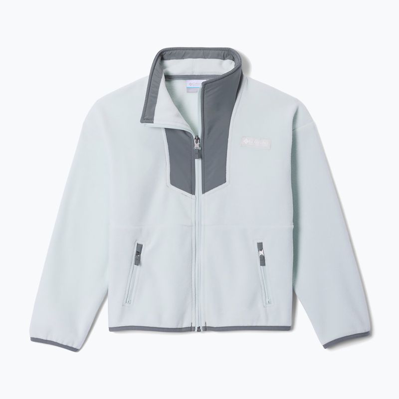 Vaikiškas flisinis džemperis Columbia Sequoia Grove Full Zip Fleece tea light/sedona sage