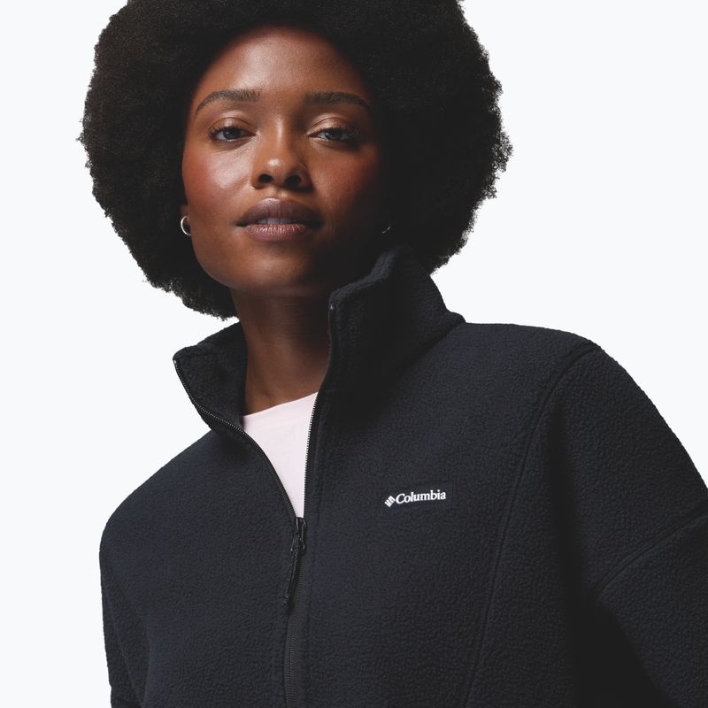 Moteriškas flisinis džemperis Columbia Timber Meadow MTR Fleece HZ black 5