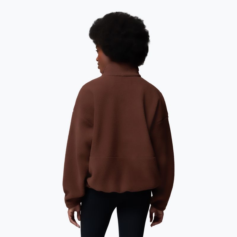 Moteriškas flisinis džemperis Columbia Timber Meadow MTR Fleece HZ tobacco 3
