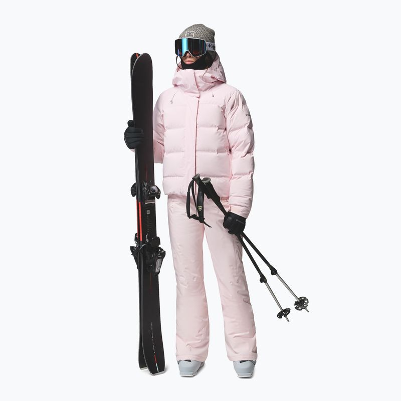 Moteriška slidinėjimo striukė Columbia Roffe Ridge Down Heat Seal powder pink 2