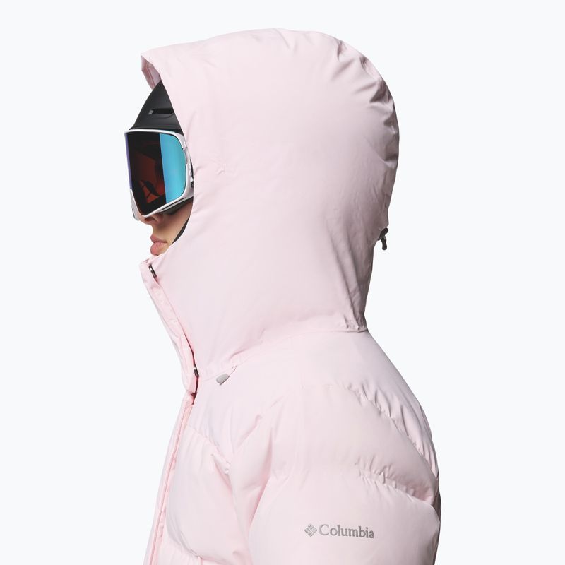 Moteriška slidinėjimo striukė Columbia Roffe Ridge Down Heat Seal powder pink 6
