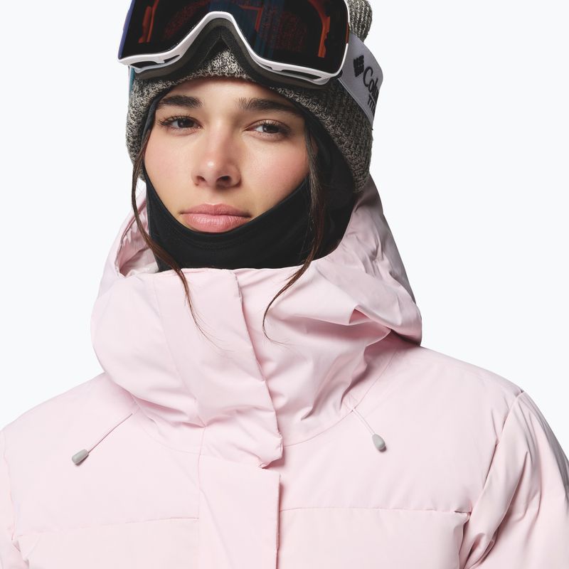 Moteriška slidinėjimo striukė Columbia Roffe Ridge Down Heat Seal powder pink 8