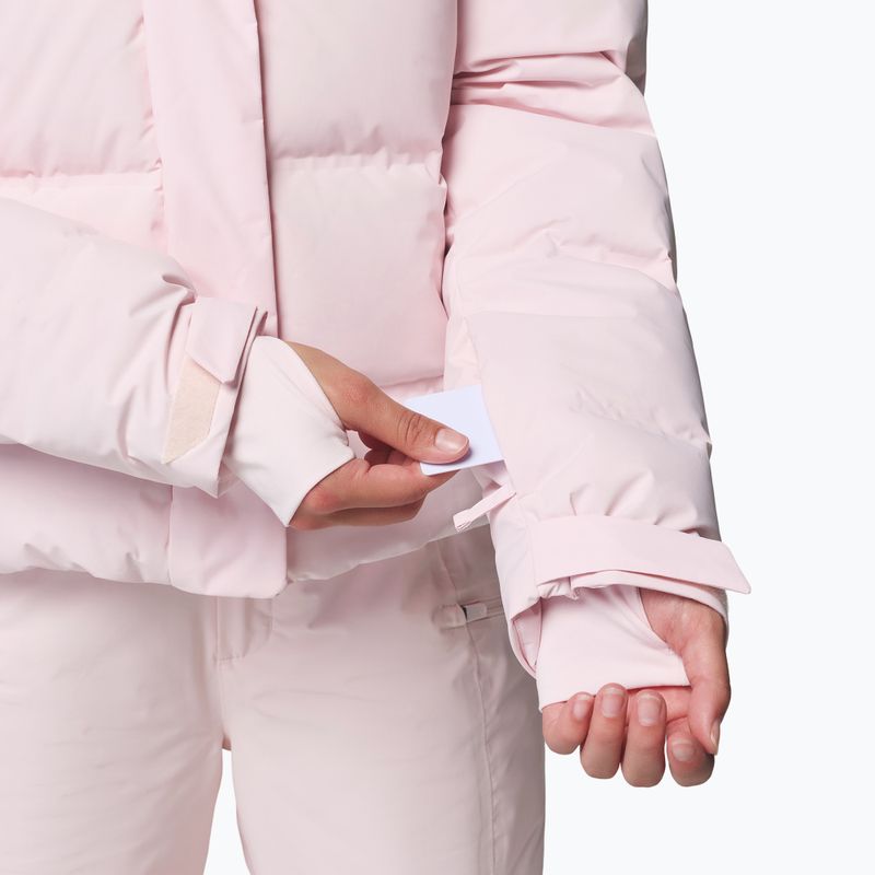 Moteriška slidinėjimo striukė Columbia Roffe Ridge Down Heat Seal powder pink 10