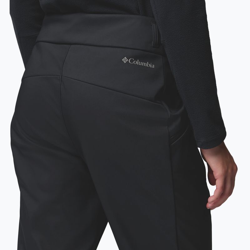 Moteriškos slidinėjimo kelnės Columbia Roffe Ridge Ski Softshell black 6