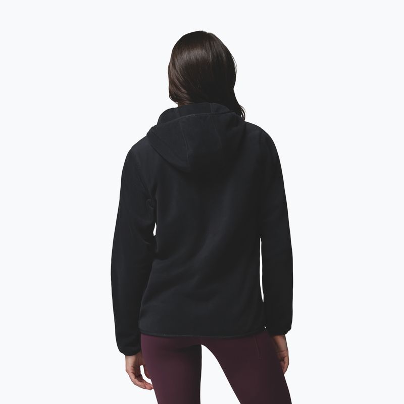 Moteriškas flisinis džemperis Columbia Pacific Arch 200 Hooded Full Zip Fleece Black 3