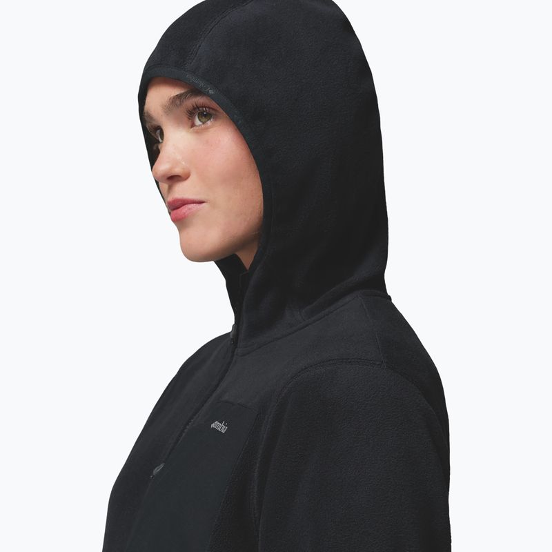Moteriškas flisinis džemperis Columbia Pacific Arch 200 Hooded Full Zip Fleece Black 6