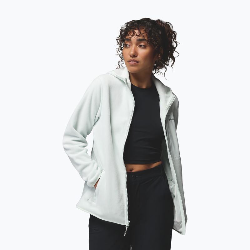 Moteriškas flisinis džemperis Columbia Pacific Arch 200 Hooded Full Zip Fleece tea light 4