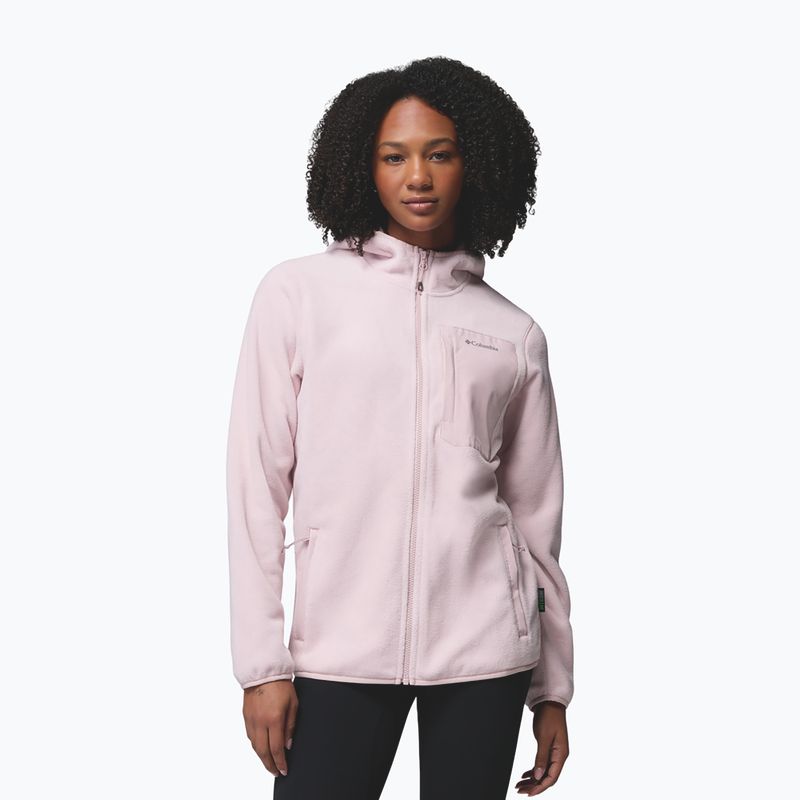 Moteriškas flisinis džemperis Columbia Pacific Arch 200 Hooded Full Zip Fleece mineral pink 4