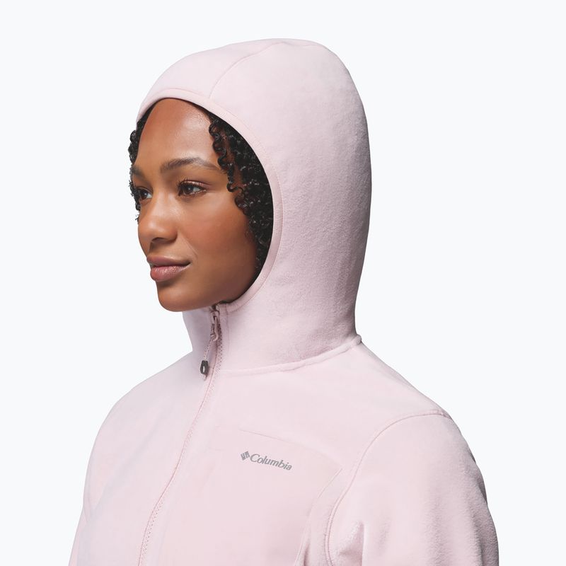 Moteriškas flisinis džemperis Columbia Pacific Arch 200 Hooded Full Zip Fleece mineral pink 8