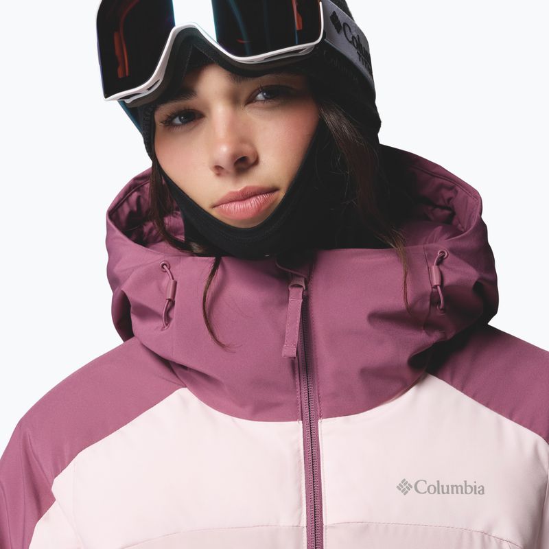 Moteriška slidinėjimo striukė Columbia Ava Alpine Puffer antique mauve/powder pink/mineral pink 7