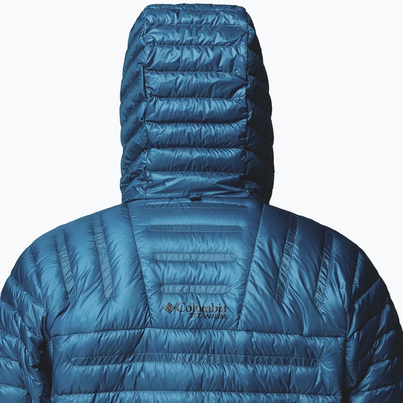 Vyriška pūsta striukė Columbia Endevour Mountain Down Hooded phoenix blue 7