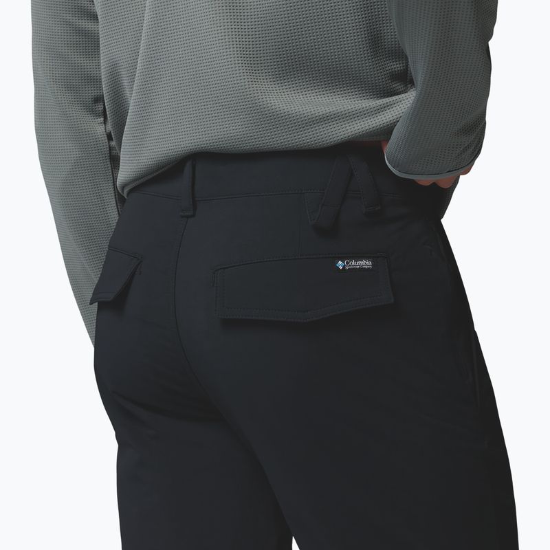Vyriškos laipiojimo kelnės Columbia ROC Tech Warm Chino black 7