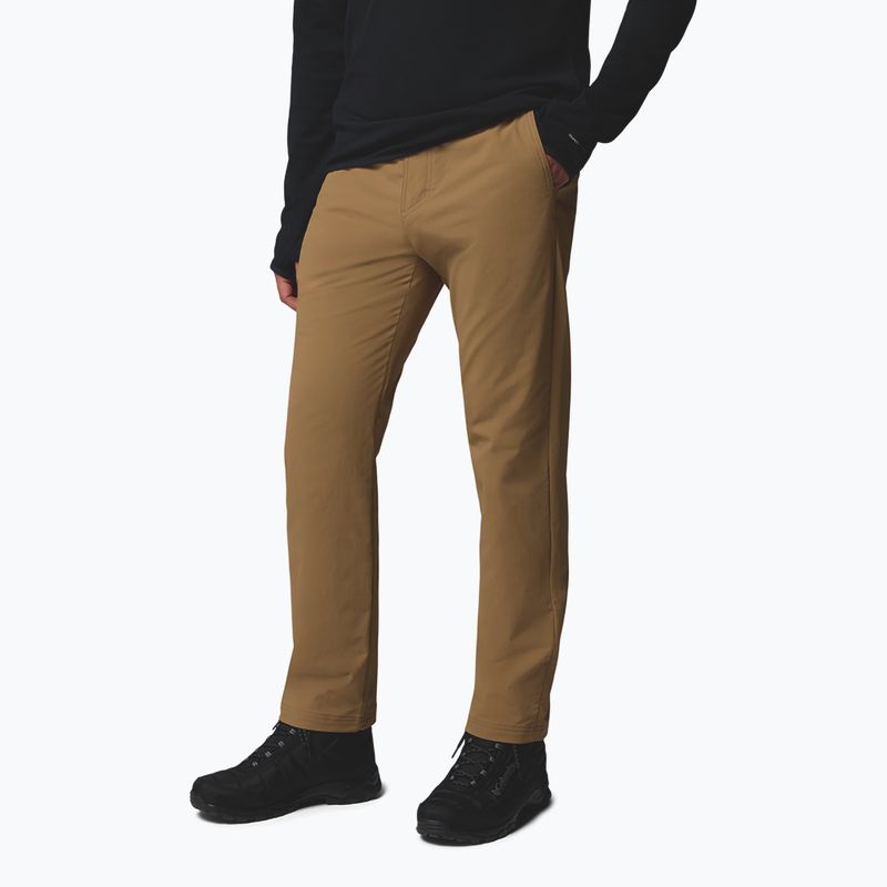 Vyriškos laipiojimo kelnės Columbia ROC Tech Warm Chino delta 4
