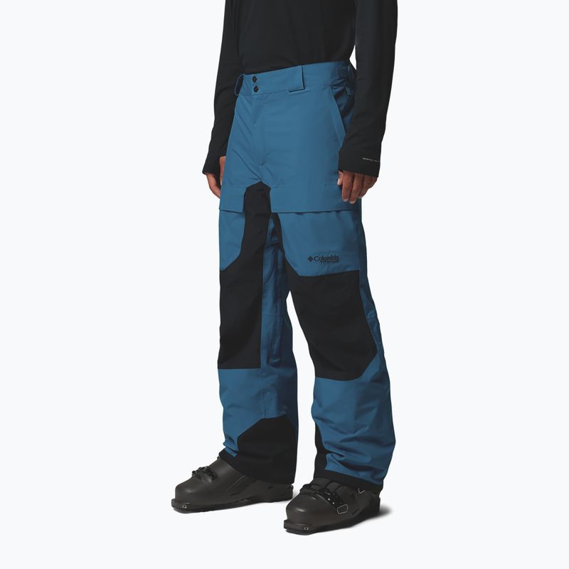 Vyrų snieglenčių kelnės Columbia Winter District phoenix blue/black 4