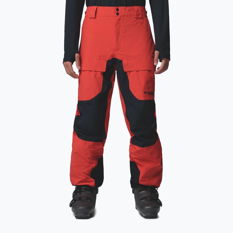 Vyrų snieglenčių kelnės Columbia Winter District super sonic/black