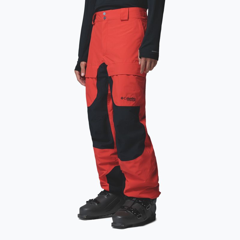 Vyrų snieglenčių kelnės Columbia Winter District super sonic/black 4
