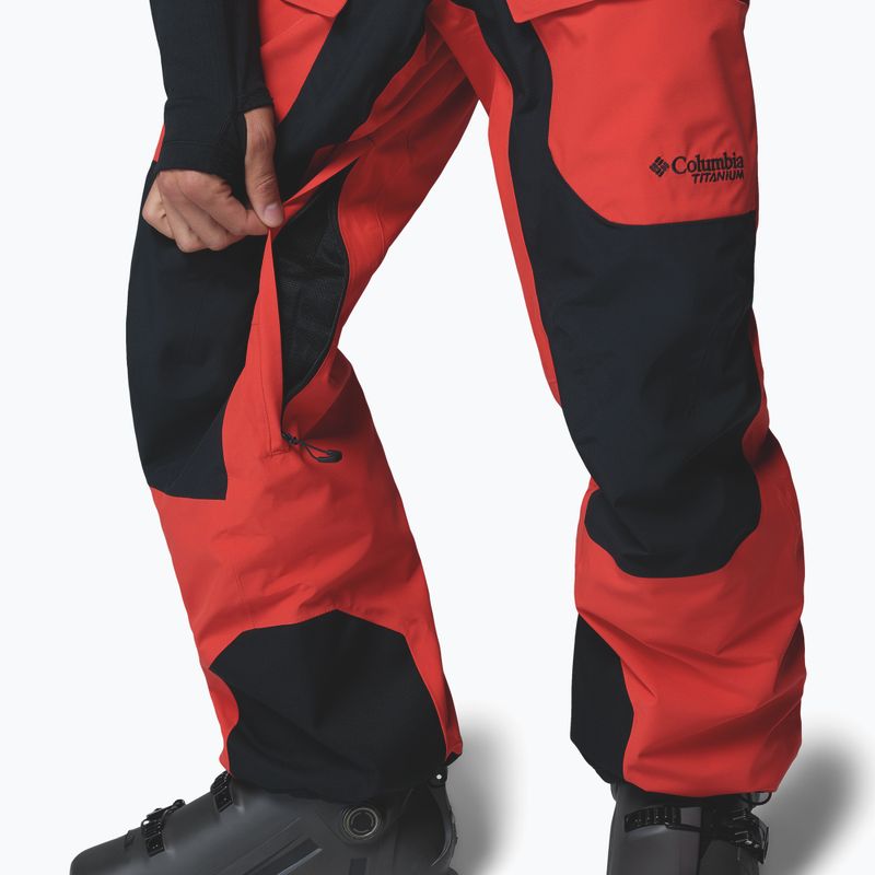 Vyrų snieglenčių kelnės Columbia Winter District super sonic/black 11