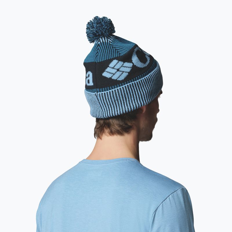 Žieminė kepurė Columbia Polar Powder III rainy day/phoenix blue/black 5