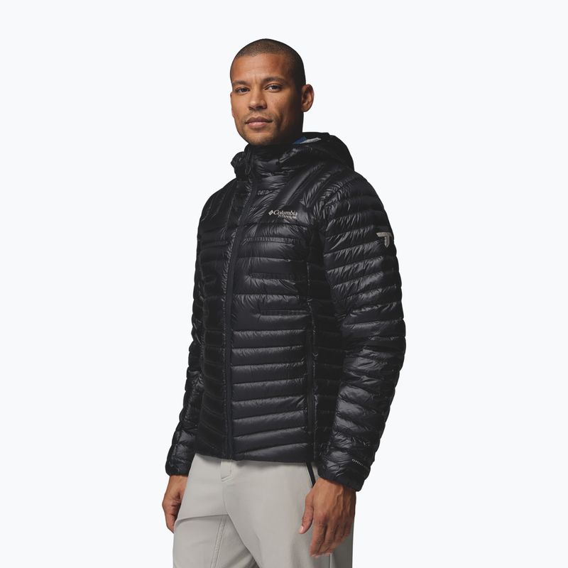 Vyriška pūsta striukė Columbia Endevour Mountain Down Hooded black 5