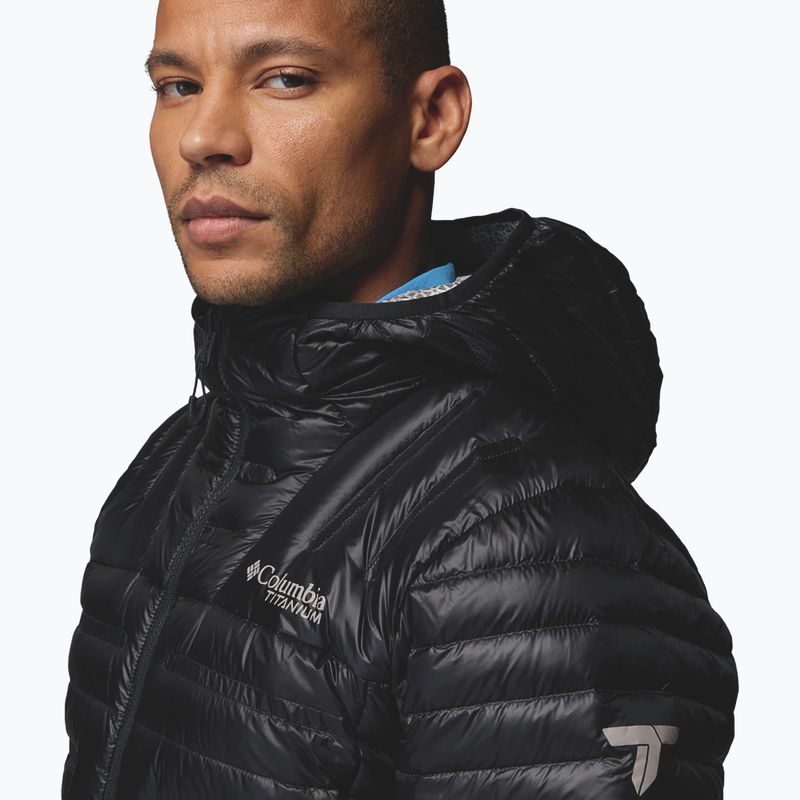 Vyriška pūsta striukė Columbia Endevour Mountain Down Hooded black 6