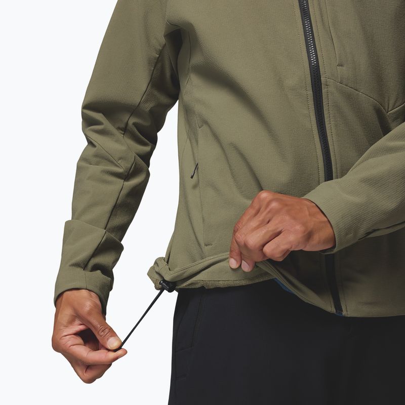 Vyriška softshell striukė Columbia Tennen Mountain Hooded Softshell stone green 11