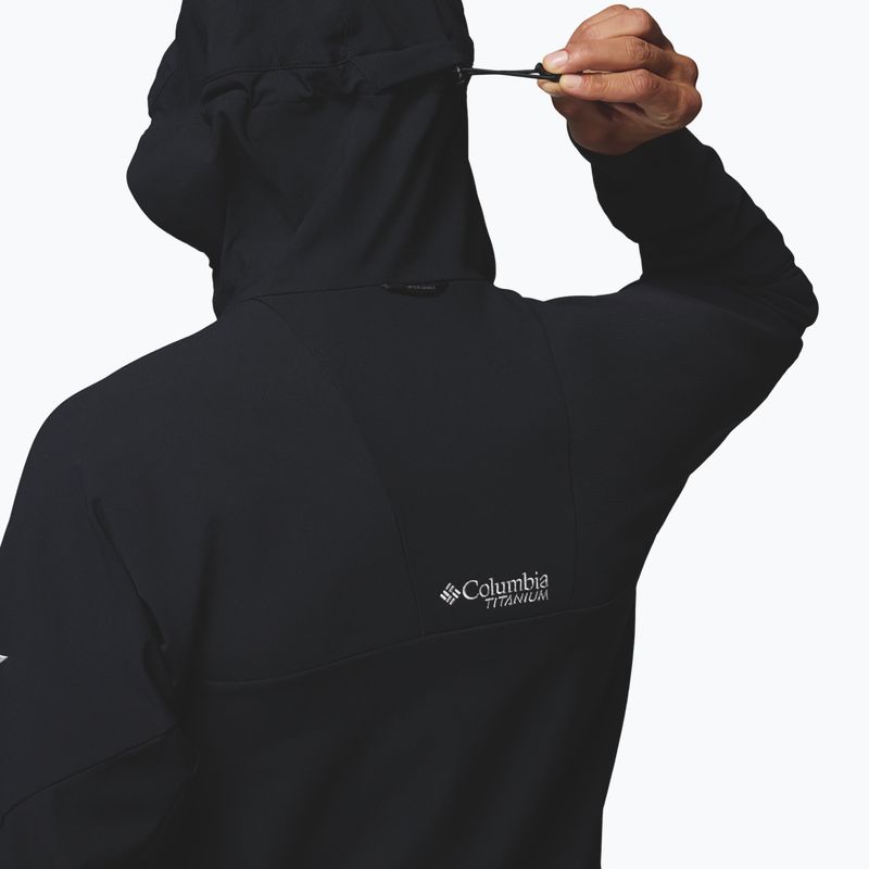 Vyriška softshell striukė Columbia Tennen Mountain Hooded Softshell black 8