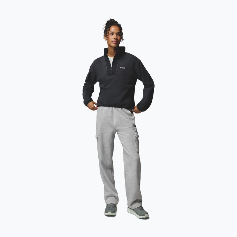 Moteriškas flisinis džemperis Columbia Sequoia Grove II Half Zip Fleece Black 2
