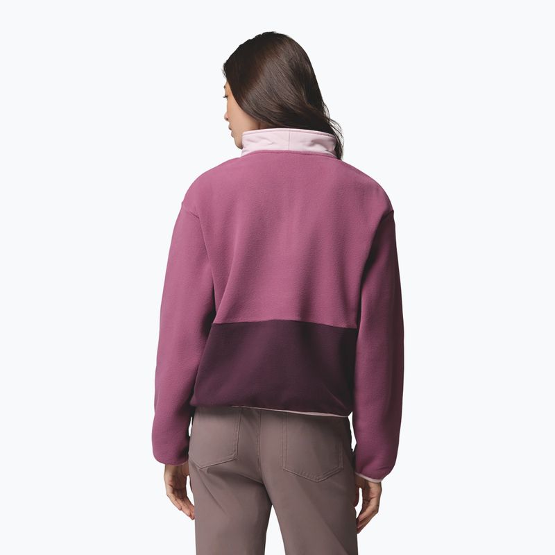 Moteriškas flisinis džemperis Columbia Sequoia Grove II Half Zip Fleece Antique Mauve/Moonvista/Mineral Pink 3