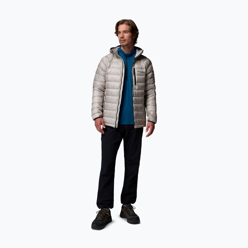 Vyriška pūsta striukė Columbia Arctic Crest Down Hooded flint grey 2