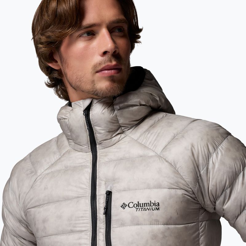 Vyriška pūsta striukė Columbia Arctic Crest Down Hooded flint grey 6
