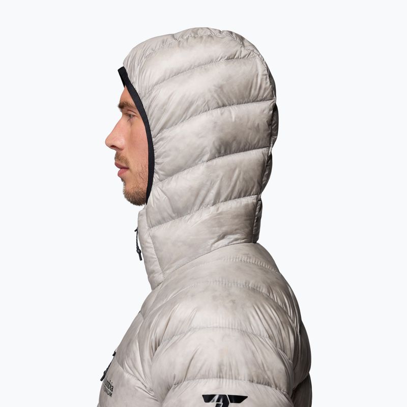 Vyriška pūsta striukė Columbia Arctic Crest Down Hooded flint grey 7