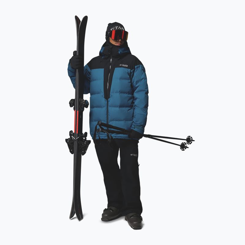Vyriška slidinėjimo striukė Columbia Glacier Ridge Down phoenix blue/black 2