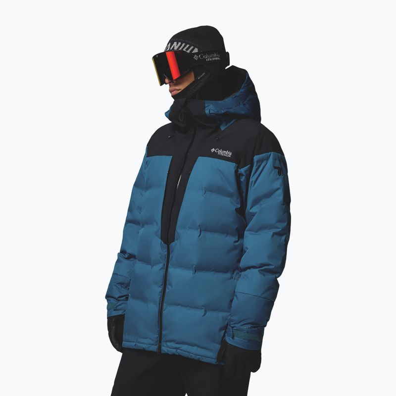 Vyriška slidinėjimo striukė Columbia Glacier Ridge Down phoenix blue/black 5