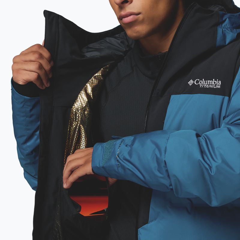 Vyriška slidinėjimo striukė Columbia Glacier Ridge Down phoenix blue/black 9