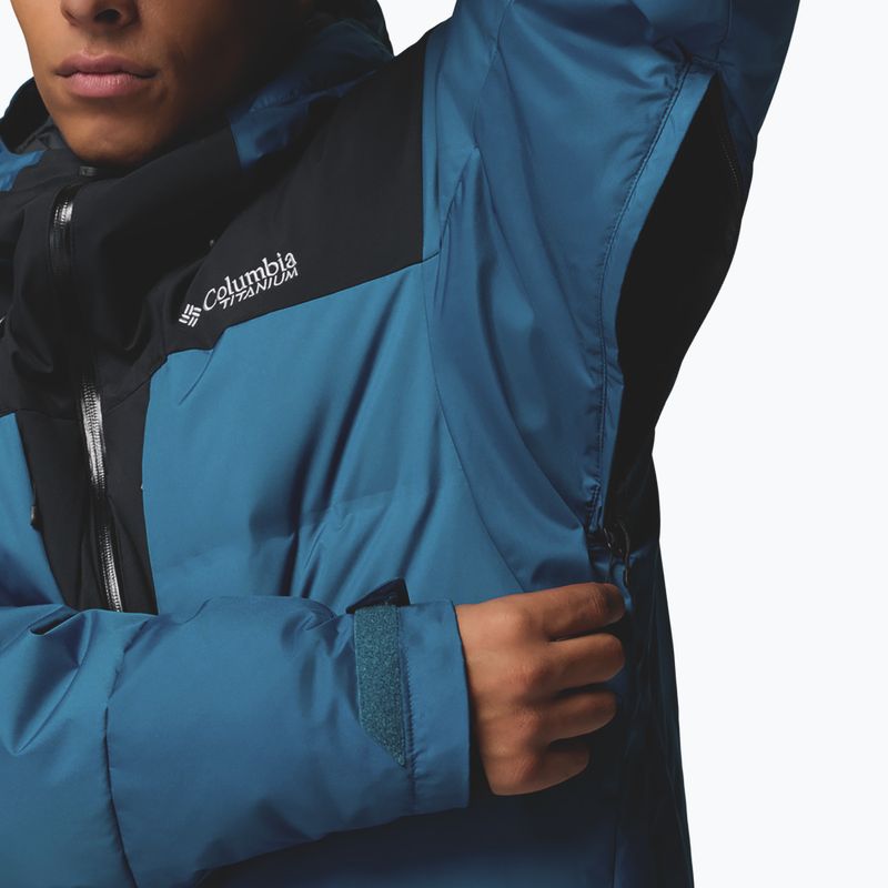 Vyriška slidinėjimo striukė Columbia Glacier Ridge Down phoenix blue/black 10