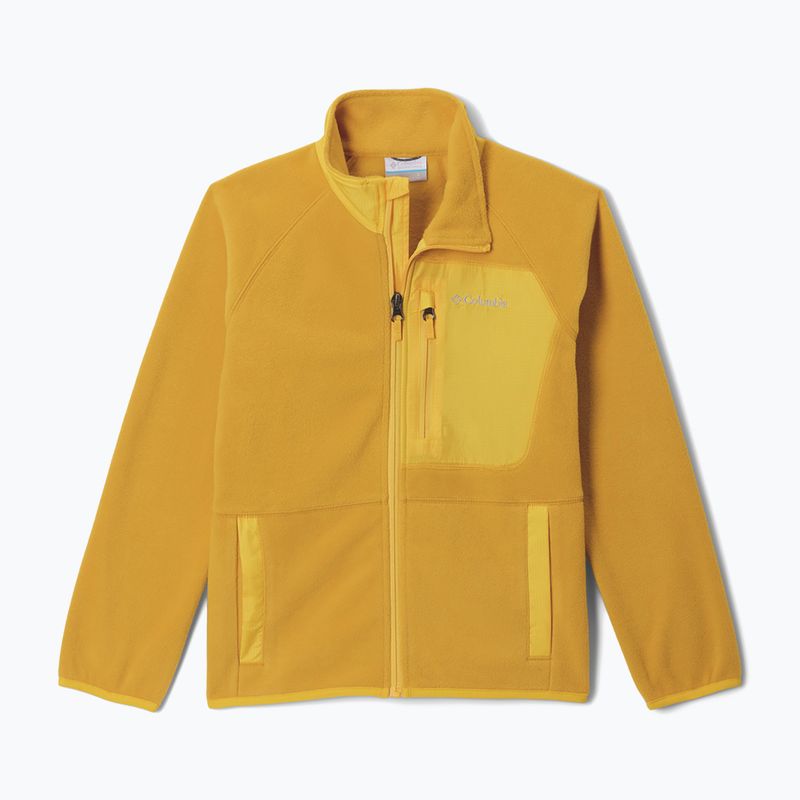 Vaikiškas flisinis džemperis Columbia Fast Trek V Full Zip squash/stinger