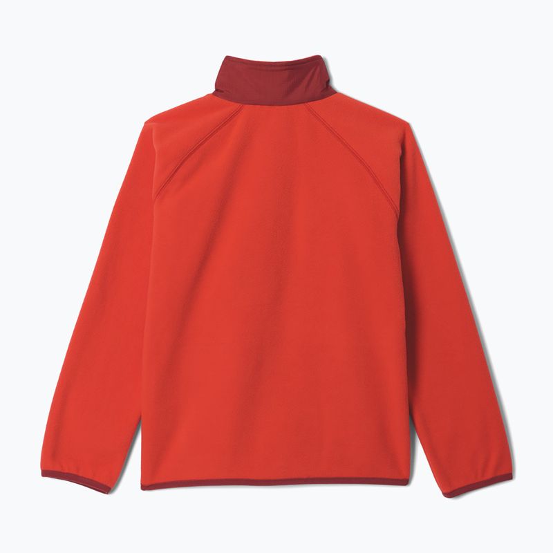 Vaikiškas flisinis džemperis Columbia Fast Trek V Full Zip super sonic/red oxide 2