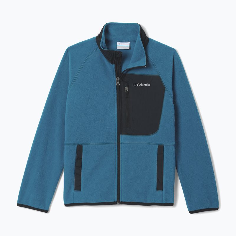 Vaikiškas flisinis džemperis Columbia Fast Trek V Full Zip phoenix blue/black