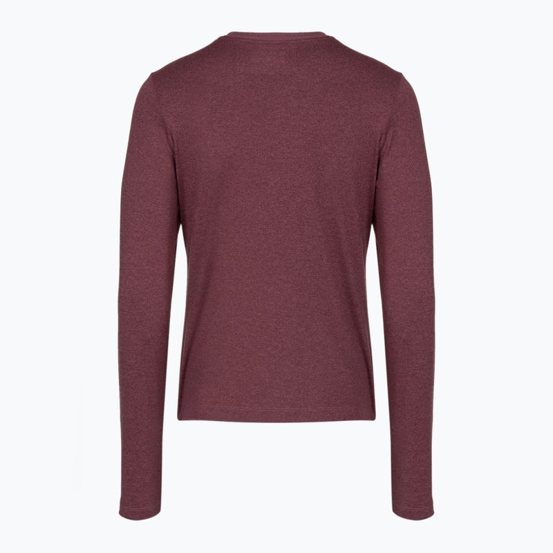 Moteriški marškinėliai ilgomis rankovėmis Columbia Parsons Point LS Graphic Tee antique mauve heather/all terrain 7