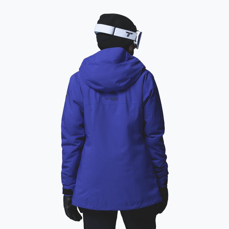 Moteriška slidinėjimo striukė Columbia Platinum Peak Insulated purple quartz 3