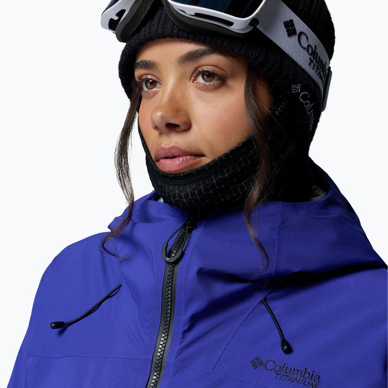 Moteriška slidinėjimo striukė Columbia Platinum Peak Insulated purple quartz 8