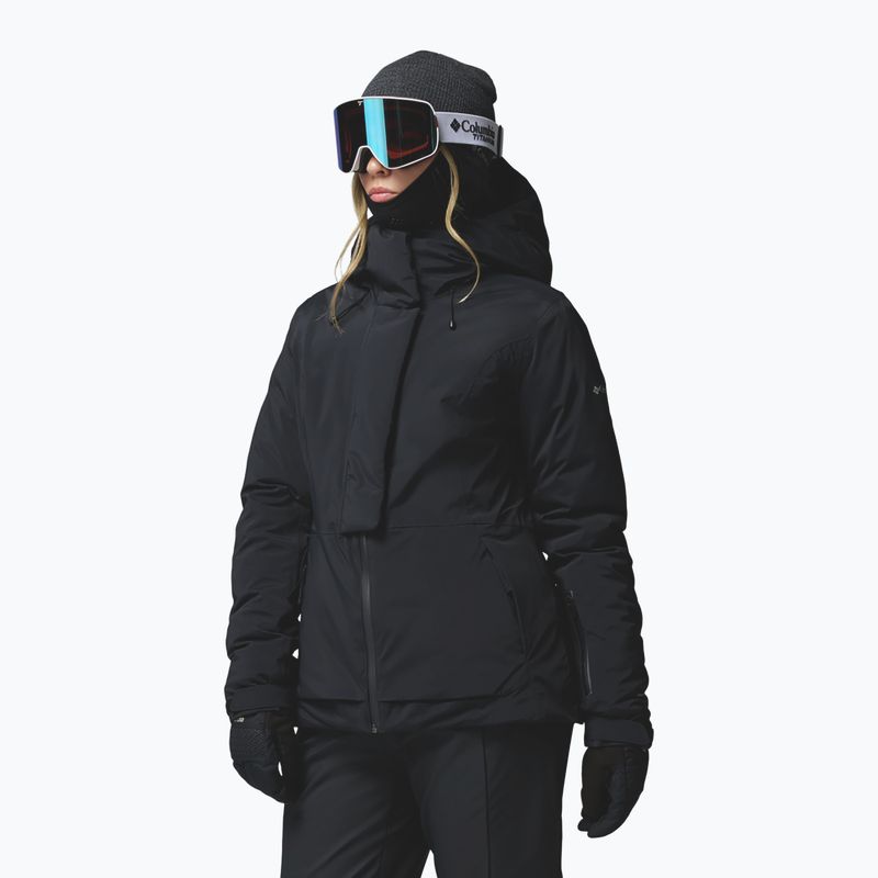 Moteriška slidinėjimo striukė Columbia Roffe Ridge Down black 5