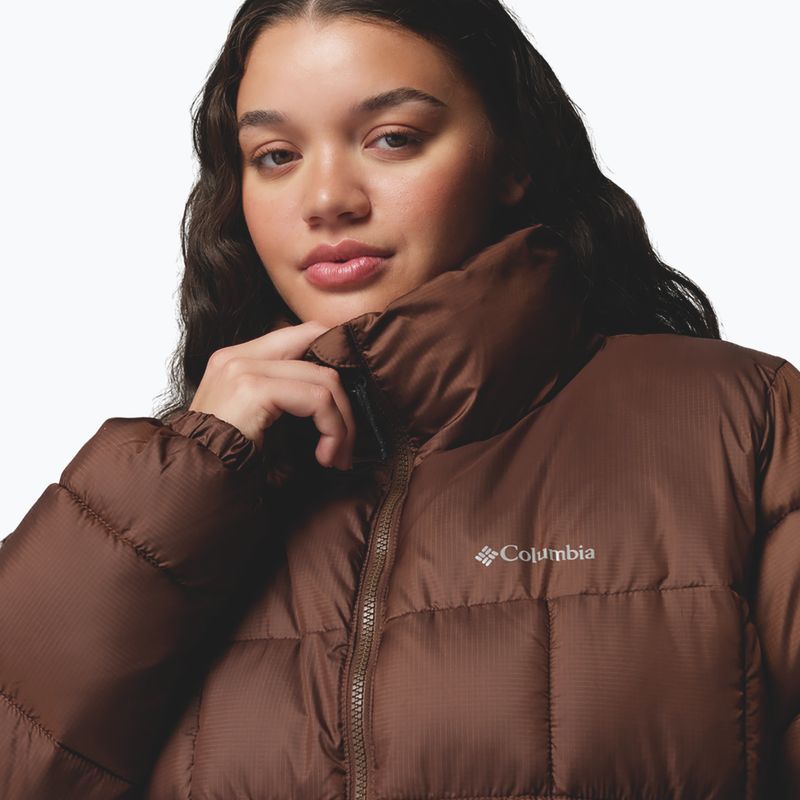 Moteriška šilta striukė Columbia Puffect III Full Zip tobacco 6